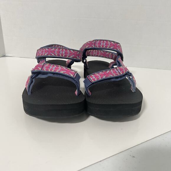 Teva Sandals Universal Midform Women 11 Triton Raspberry Ankle Strap Active Hike - Picture 3 of 9